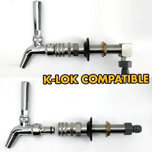 100mm 5/8 All Thread Shank (with Black Plastic Collar and 5/8 nut)