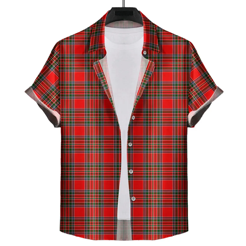 Binning Tartan Short Sleeve Button Down Shirt