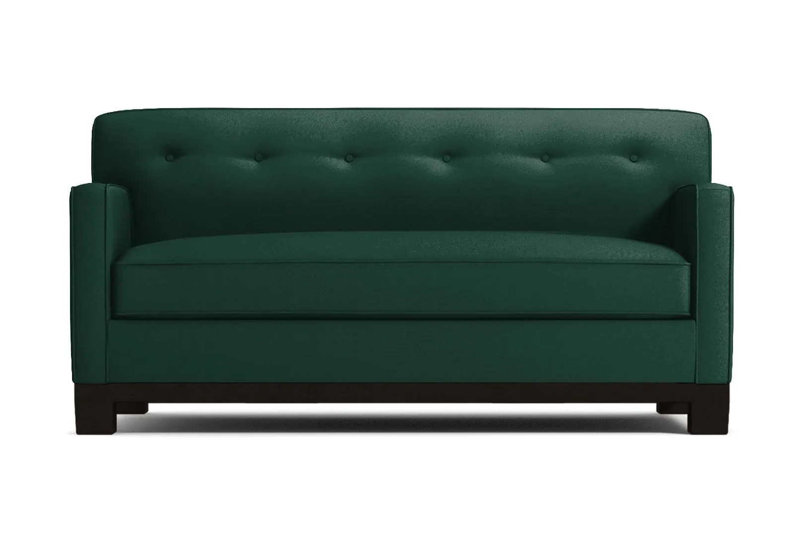Harrison Ave Twin Size Sleeper Sofa Bed :: Leg Finish: Espresso / Sleeper Option: Memory Foam Mattress