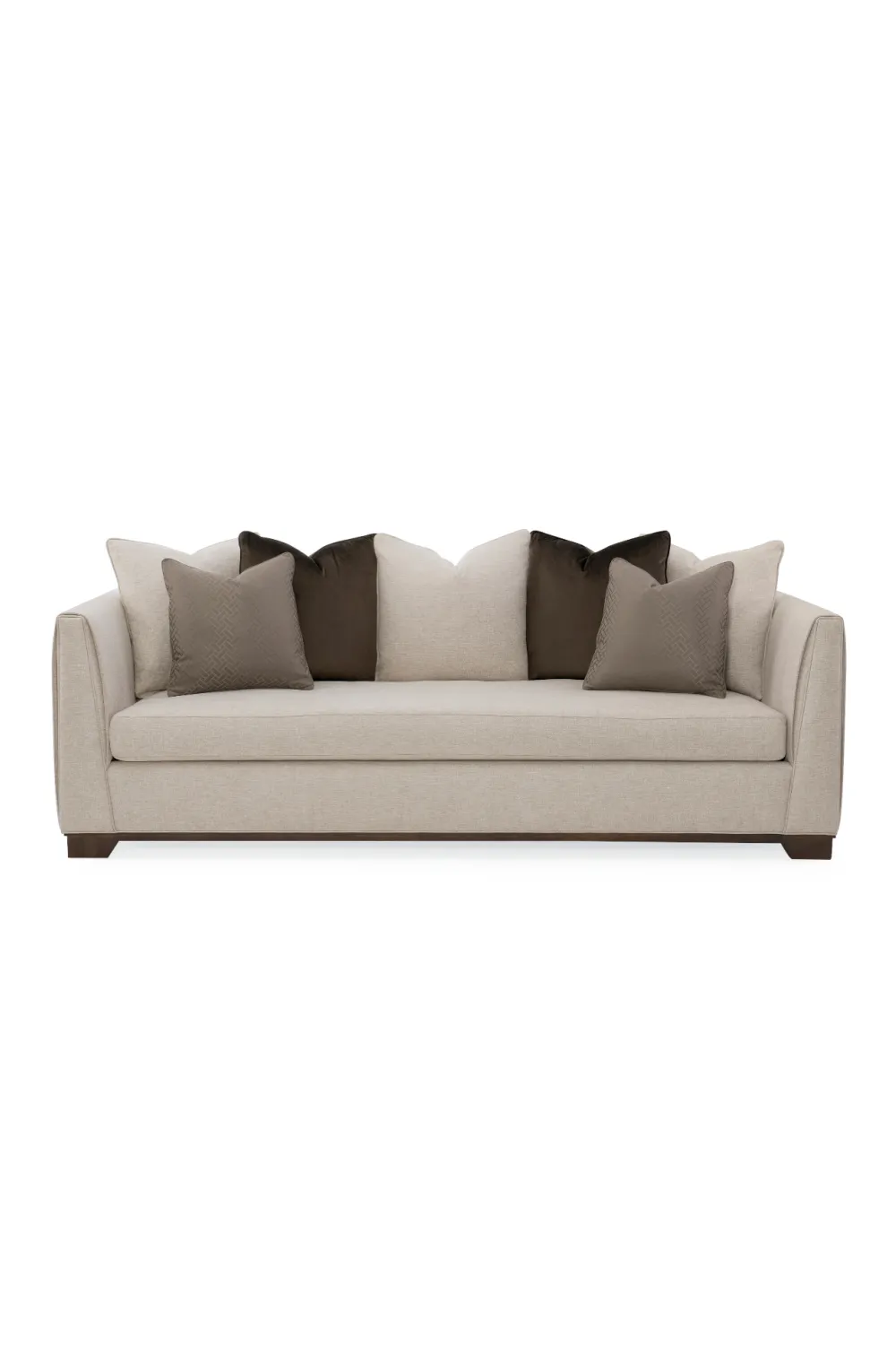 Neutral-Toned Sofa | Caracole Moderne